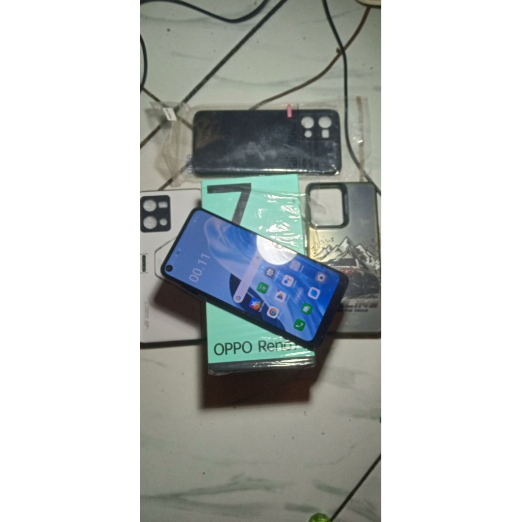 oppo reno 7 4G 8+8/256 gb original HP SECOND MURAH