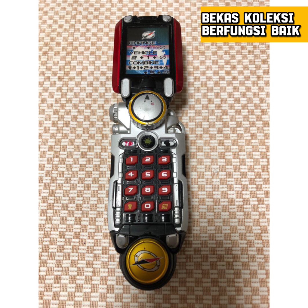 Dx Power Rangers Operation Overdrive Sentai Bouken Boukenger Cellular