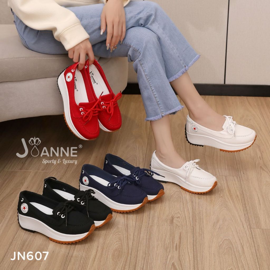 JOANNE Sepatu wanita casual sneakers shoes JN607