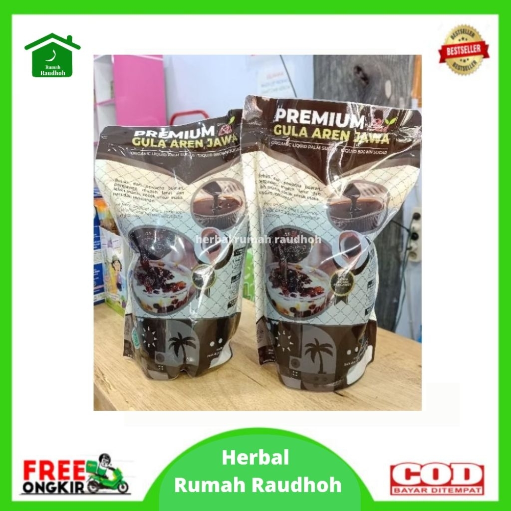 

GULA AREN JAWA CAIR PREMIUM CAP BLAST 1 KG - BROWN SUGAR | LIQUID PALM SUGAR