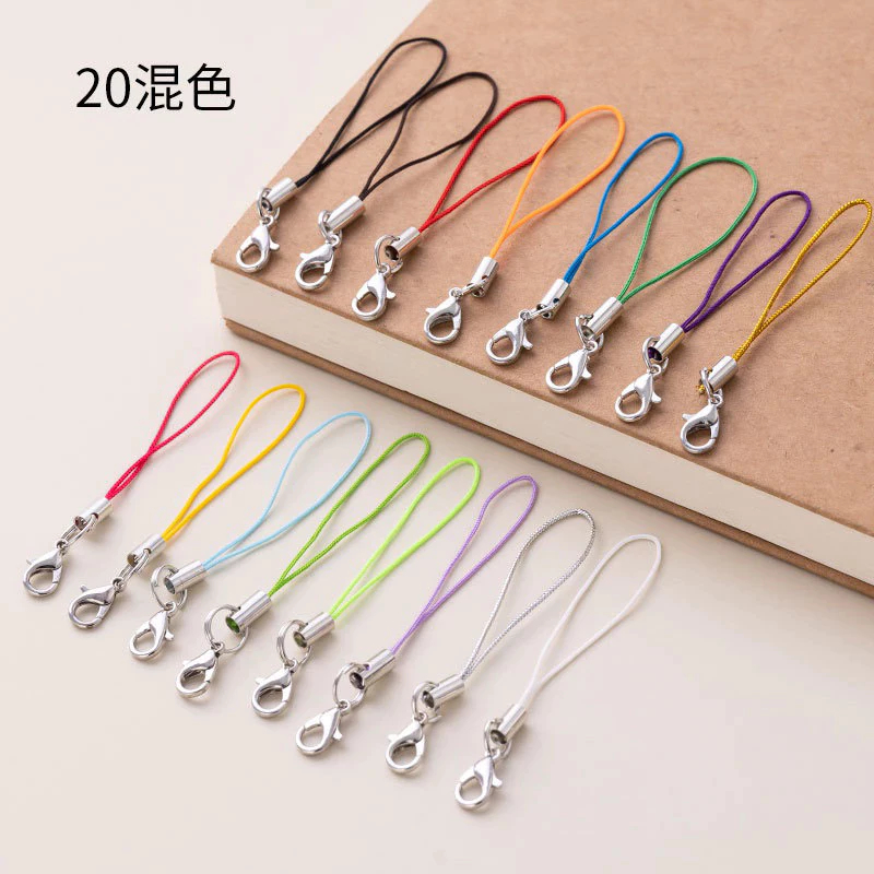 AA78 Tali Warna Strap Gantungan Hp Kokot Udang / Gantungan Flashdisk / Gantungan Kunci / Gantungan A