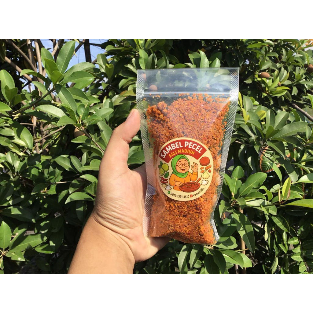 

SAMBEL PECEL BUMBU PECEL ASLI MADIUN PEDAS NAMPOL