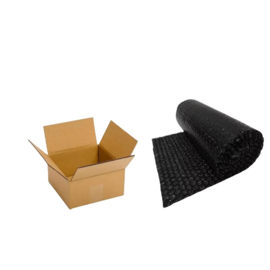 

tambahan buble wrap dan kardus biar packingan lebih aman