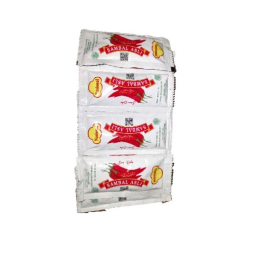 

Sambal Nasional Sachet per pack (24 pcs)