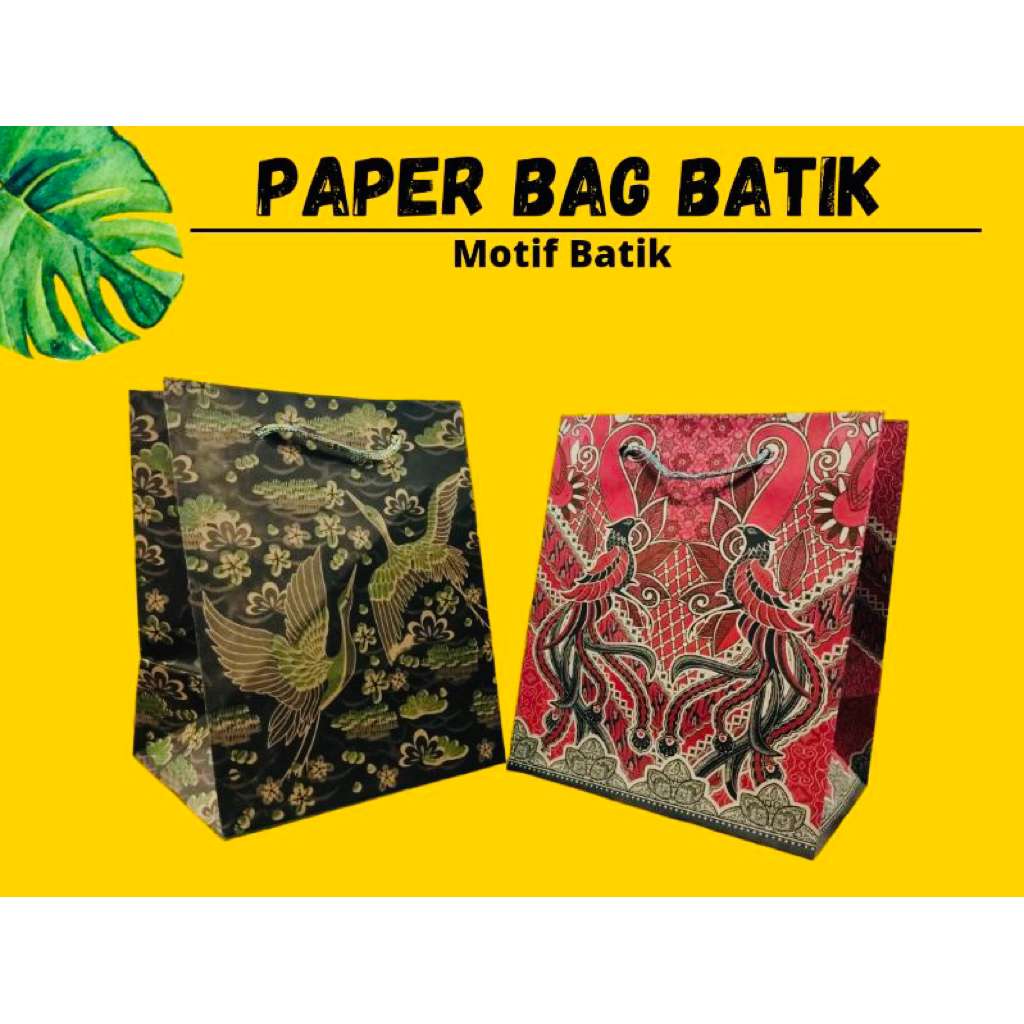 

Paperbag Batik size Tanggung / pcs
