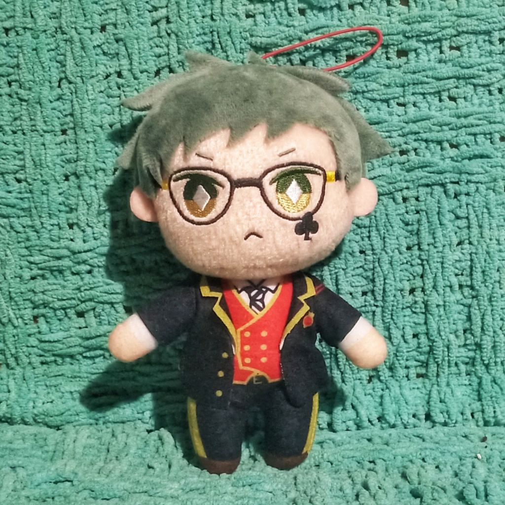 Sega Disney Twisted Wonderland Trey Clover Heartslabyul / boneka twisted/ trey clover/ boneka anime