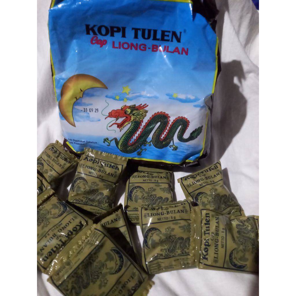 

PROMO !! Kopi Liong Bulan Tanpa gula 10 pcs @ 8gr