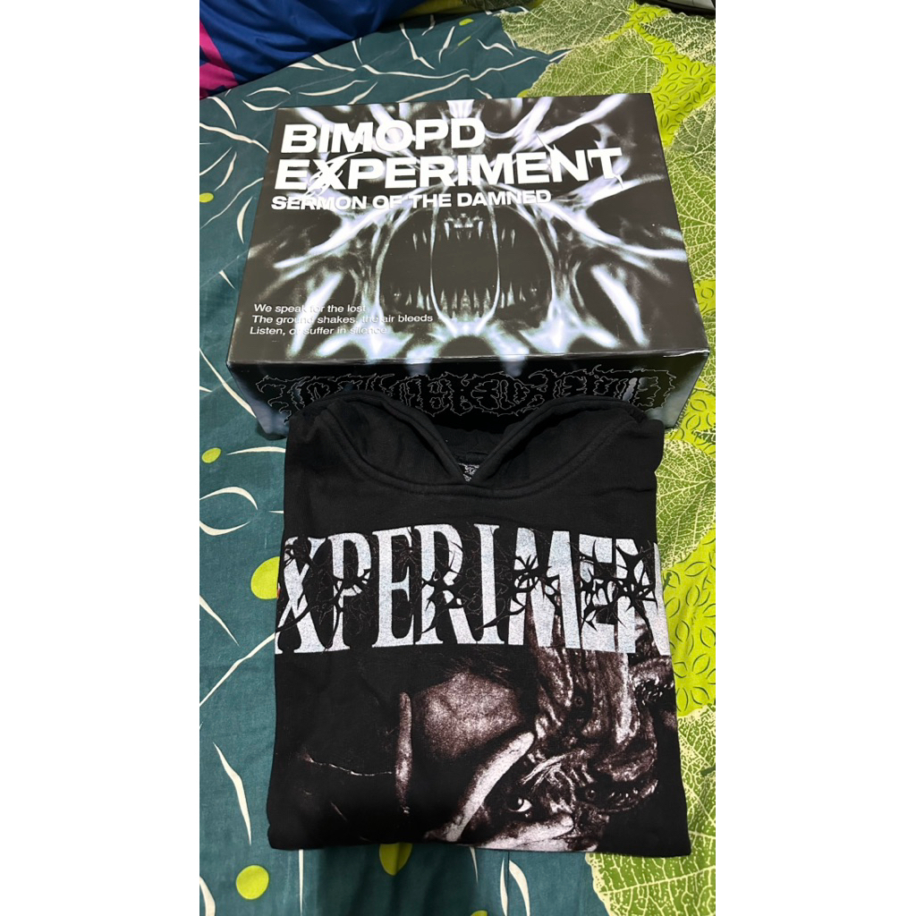 Catharsis x Bimopd - Experiment (Washed Boxy Hoodie)