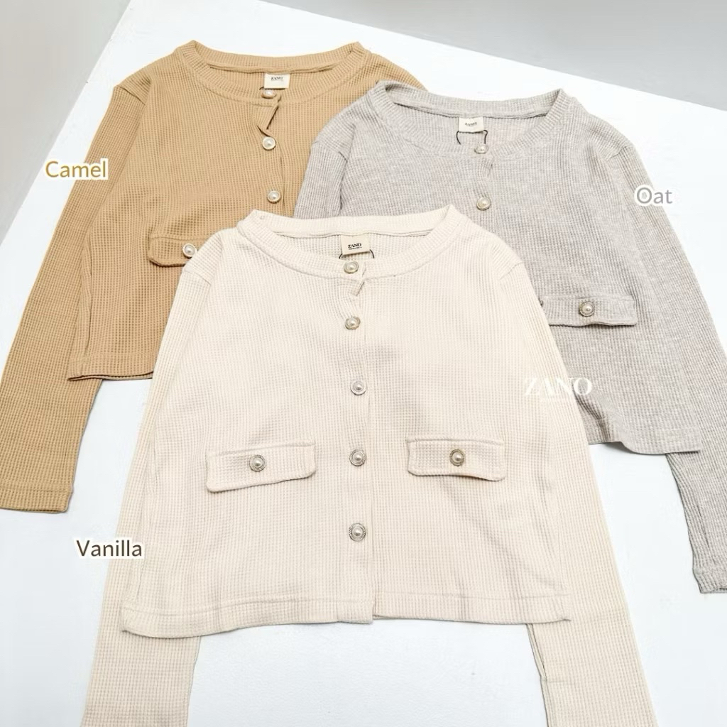 Cardigan Waffle