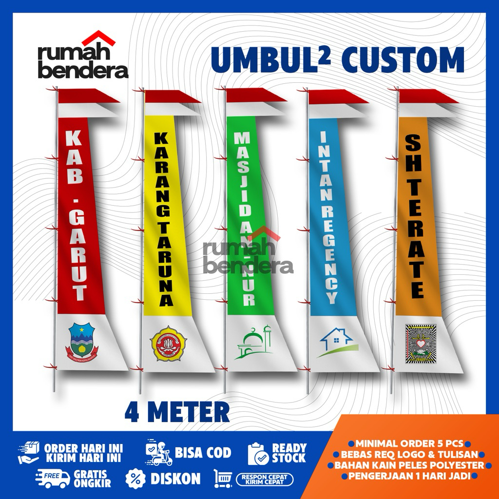 UMBUL UMBUL CUSTOM 4M Free Desain