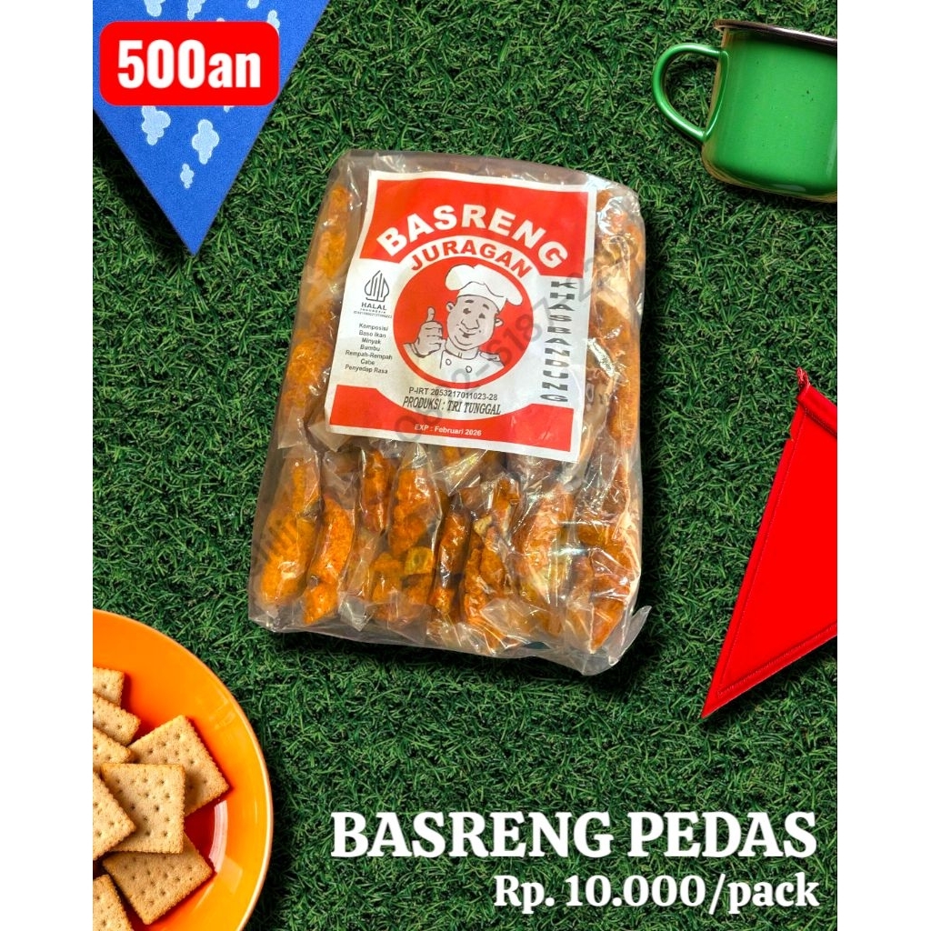 

Jajanan Murah Meriah Basreng Pedas 500an Bisa Untuk Jual Lagi!!!