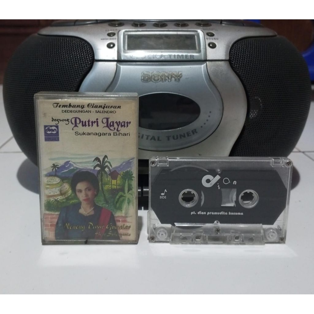 Kaset Pita Cianjuran - Degung Putri Layar