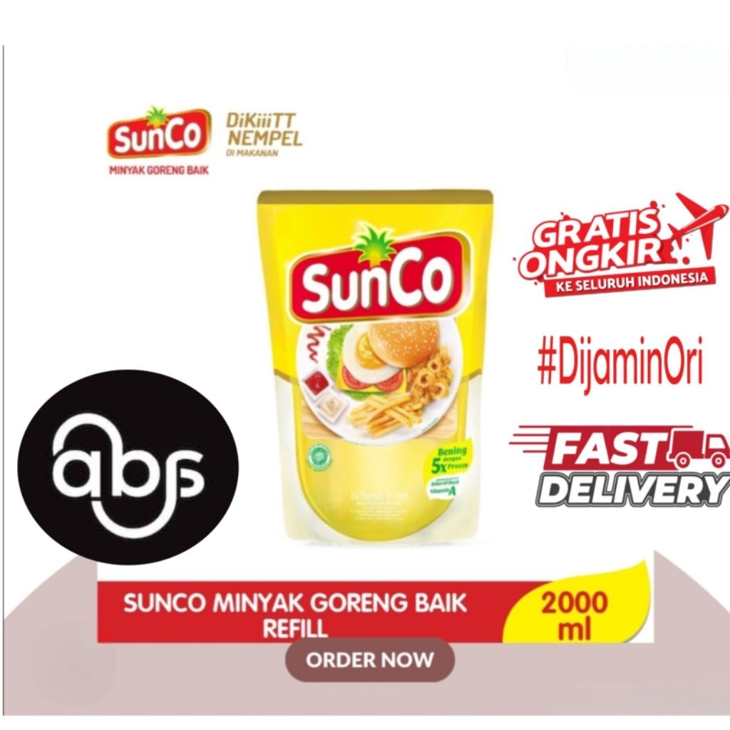

(INSTAN-CARGO) Minyak Goreng Sunco 2L (LANGSUNG KIRIM)