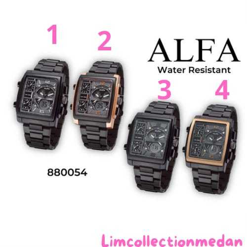 Jam Tangan Pria Alfa 880054 Original