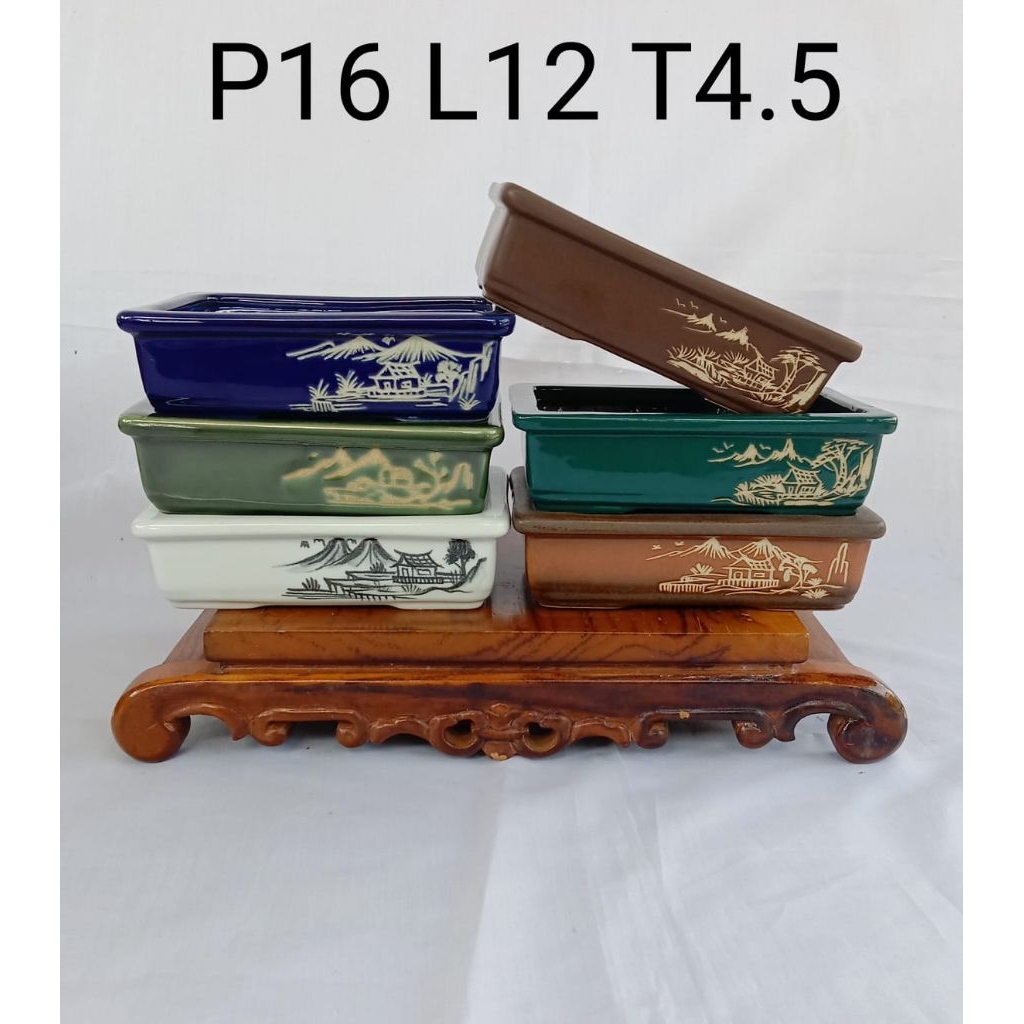 pot keramik bonsai/mame/sukulen