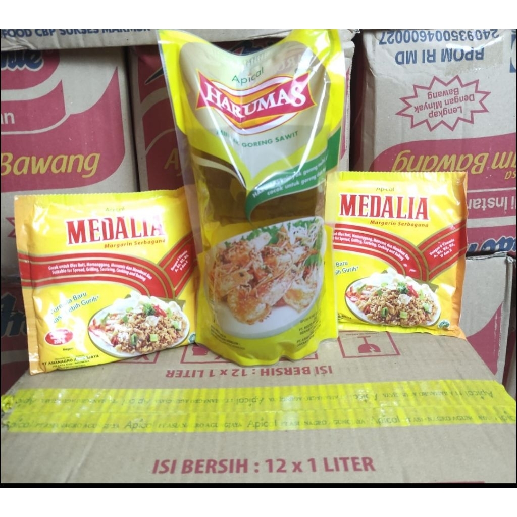 

minyak goreng harumas 1 liter 1 dus