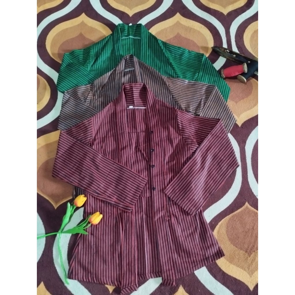 Kebaya dewasa#kebaya#lurik#lurik kebaya#kutu baru