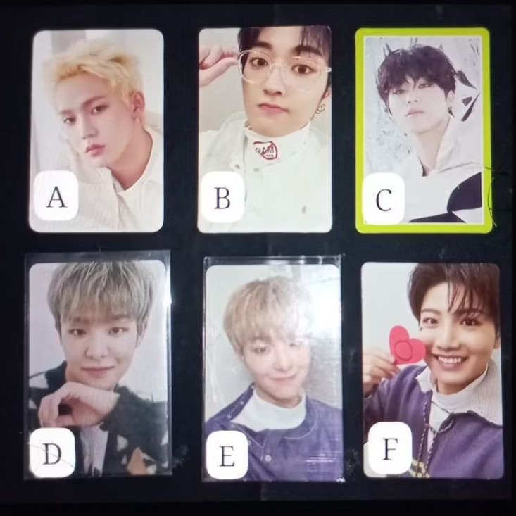 Photocard official TREASURE JIKJIN Reboot pleasure Hyunsuk Jihoon Junkyu Yoshi Doyoung Haruto Jeongw