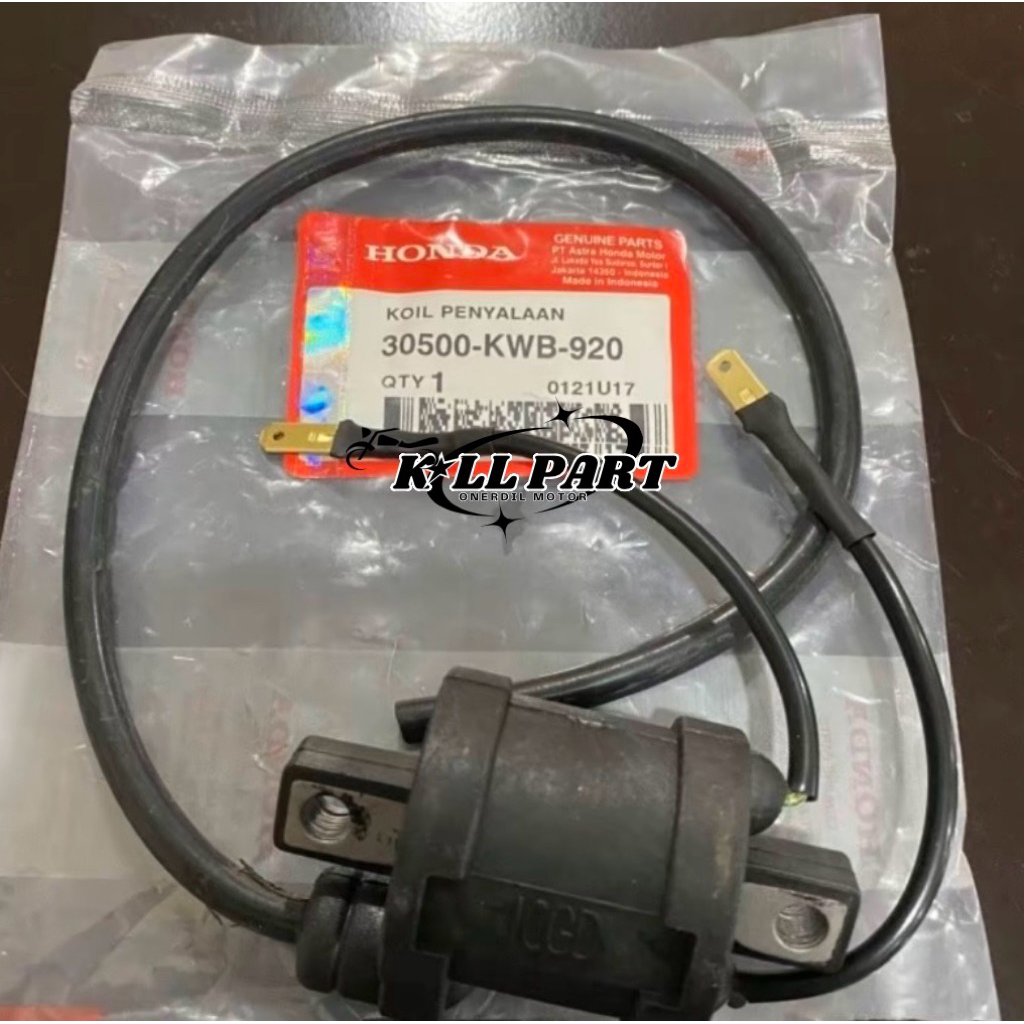 COIL PENGAPIAN KOIL MOTOR HONDA REVO ABSOLUT ABS , BLADE 110 OLD LAMA NEW KODE PART (KWB) BERKUALITA