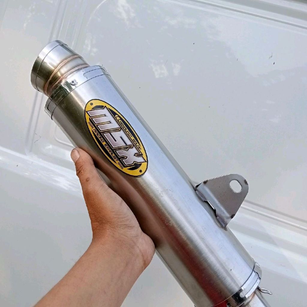 slincer knalpot original msx panjang 30 cm dos inlet 50