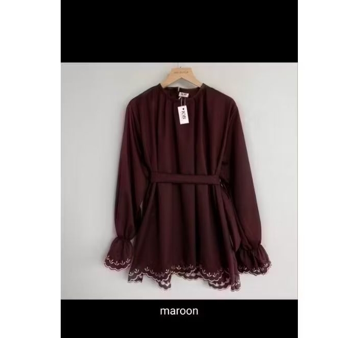 syahira blouse bordir - atasan wanita -atasan wanita bordir-blouse wanita bordir