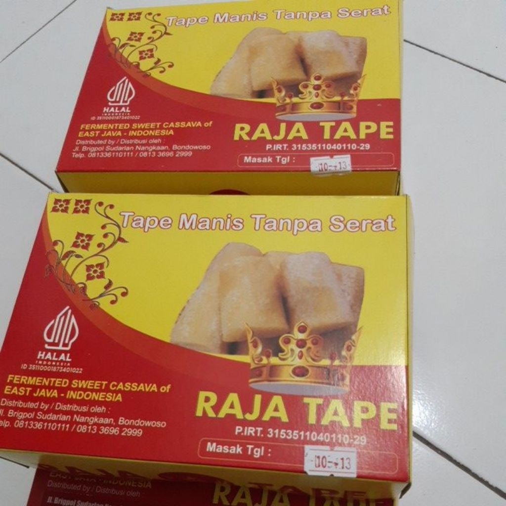

Raja Tape, Tape tanpa serat asli Bondowoso