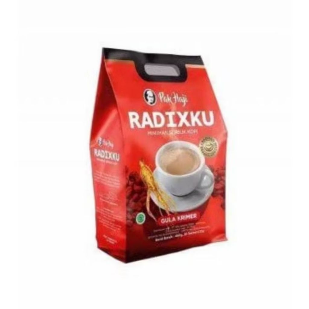 

Radixku HPA _ Kopi Radix _ Kopi Sinergi Tujuh Herba Pilihan _ Meancarkan Aliran Darah