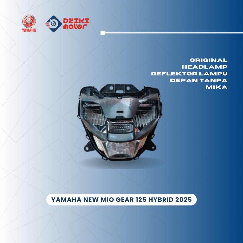 Original Headlamp Reflektor Lampu Depan Tanpa Mika Yamaha New Mio Gear 125 Hybrid 2025