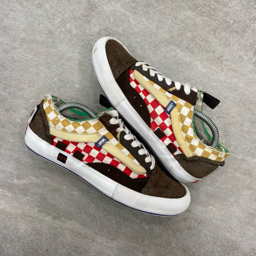 Vans Vault Old Skool Cap LX Regrind Brown Multi