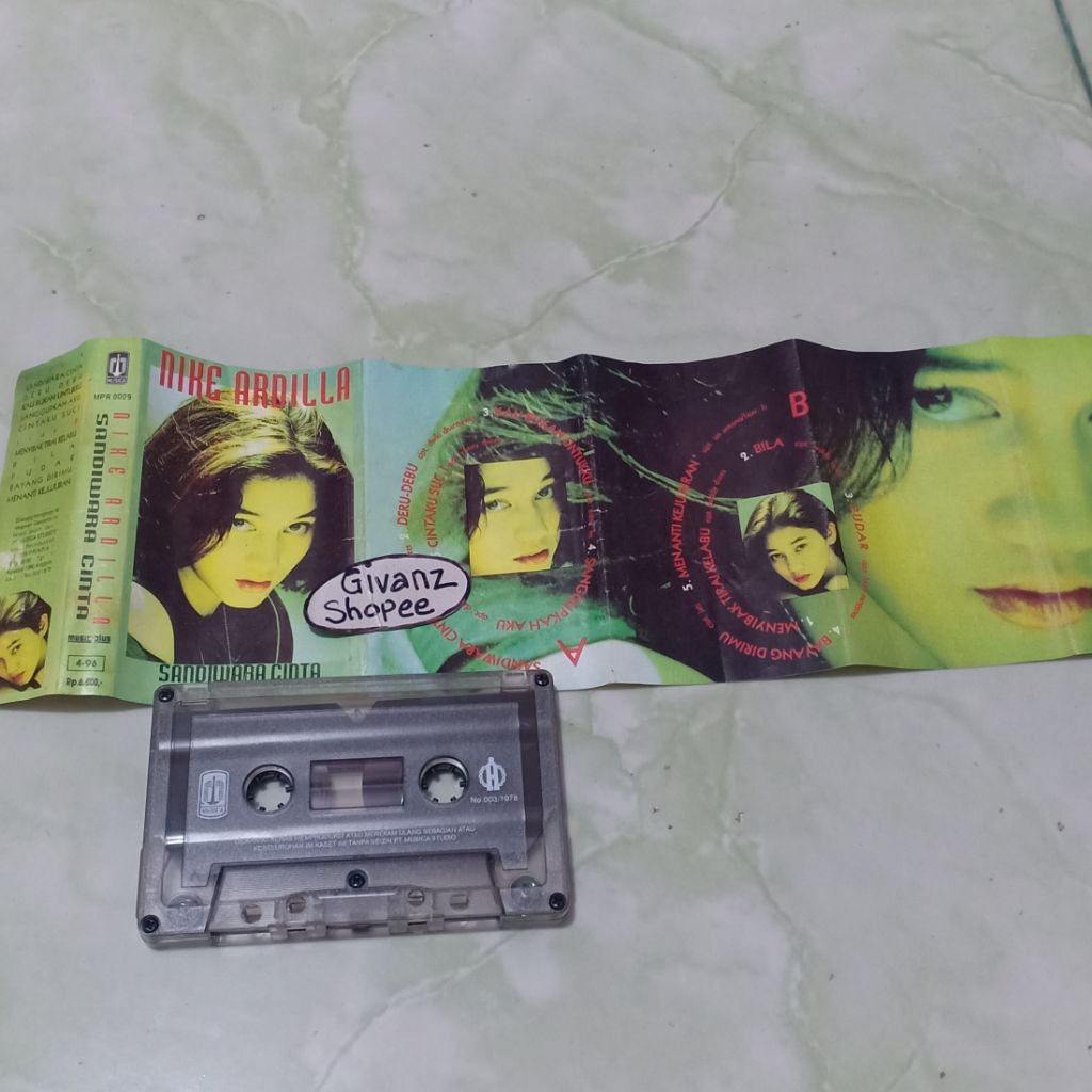 kaset pita NIKE ARDILLA - Sandiwara cinta
