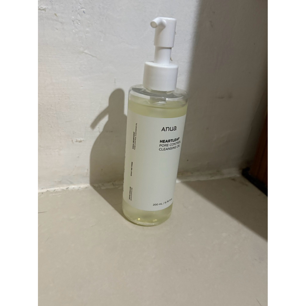 preloved anua cleansing oil 98%
