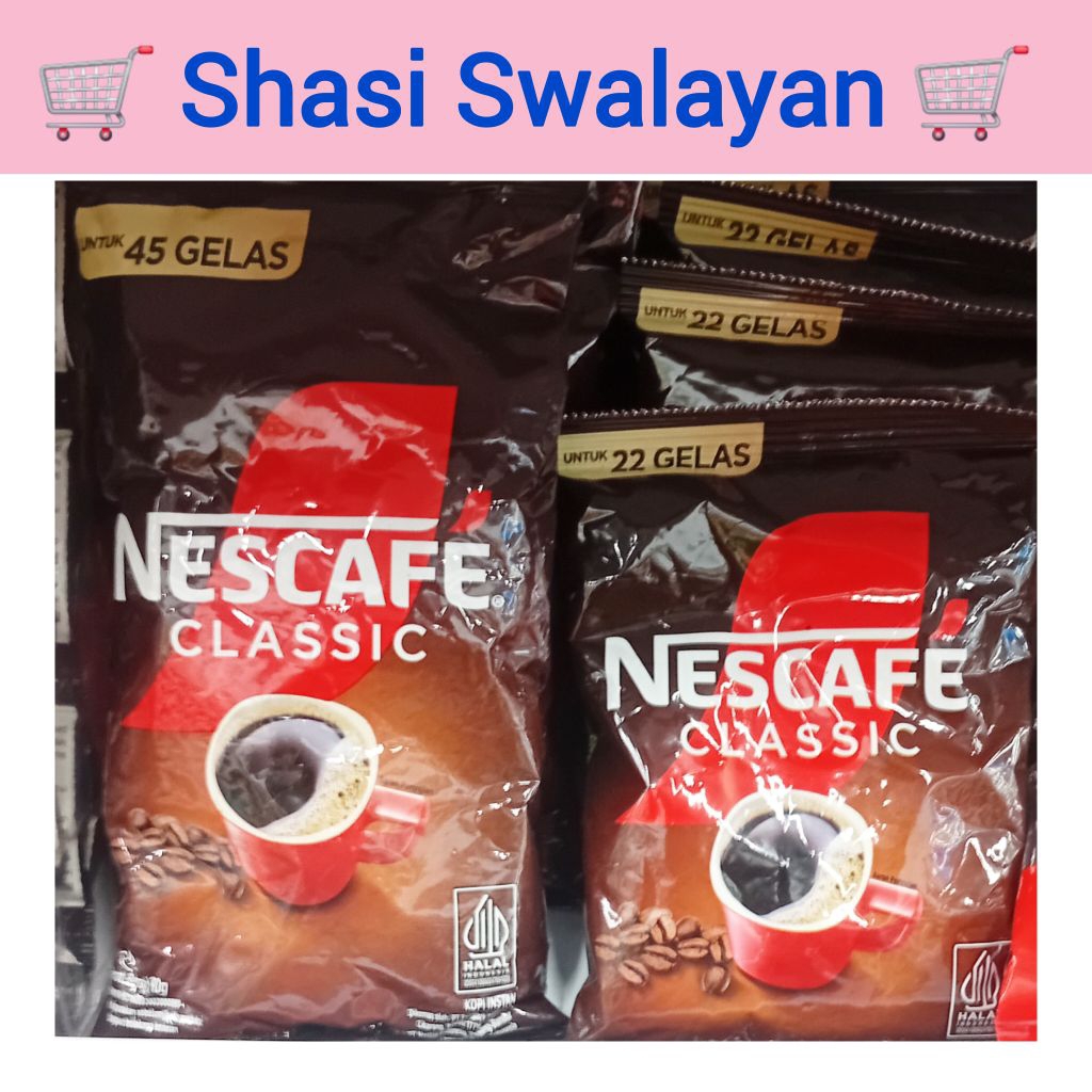 

NESCAFE CLASIC REFIL 45gr / 90gr