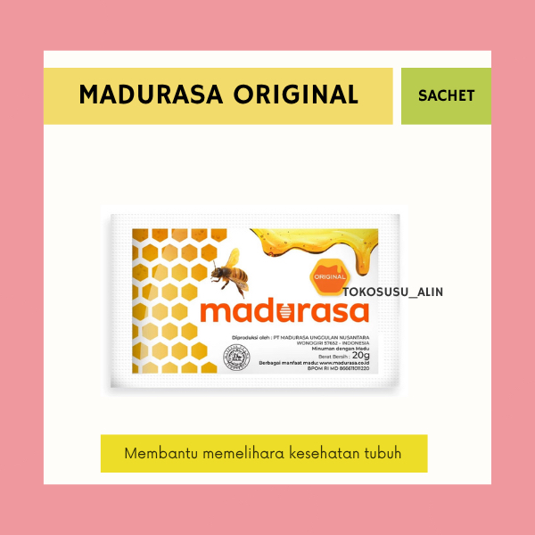 

MADU RASA ORIGINAL SACHET 20 G / MEMELIHARA KESEHATAN TUBUH