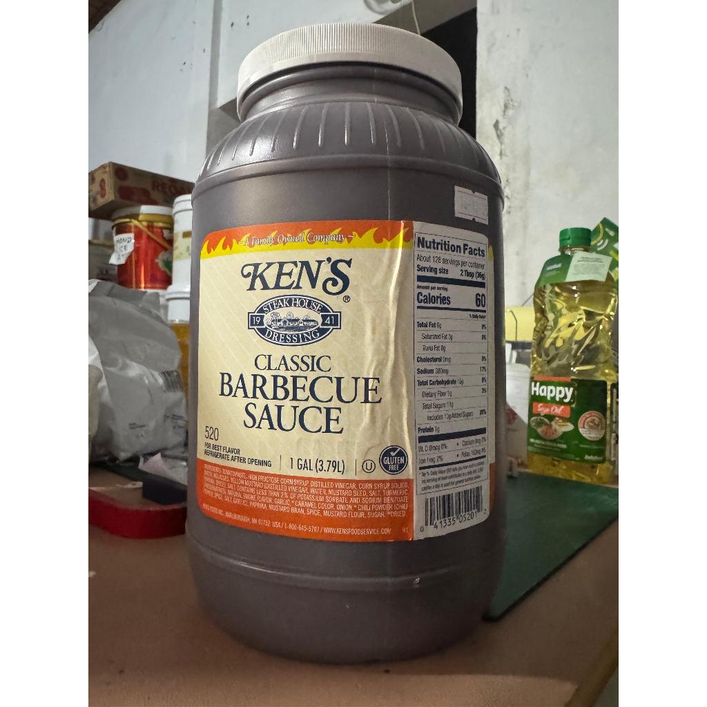 

Barbecue Sauce Kens / Classic BBQ Sauce Kens / Saus Barbercue Kens - 3.79 L