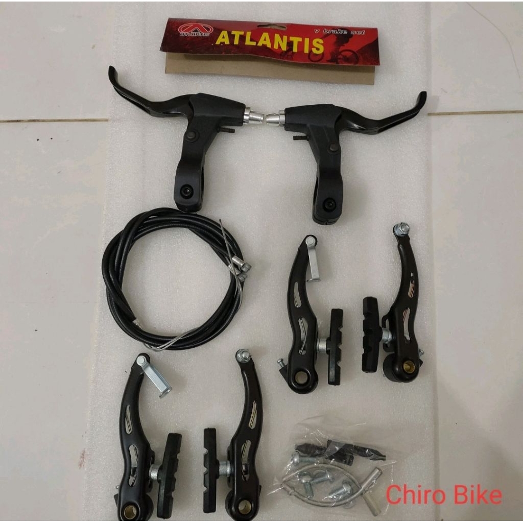 v-brake set rem vbrake sepeda mtb bmx Atlantis