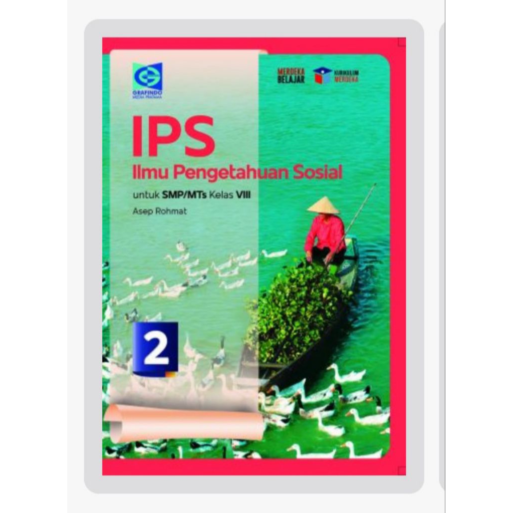 Buku IPS SMP Kelas 8 kurikulum Merdeka Grafindo