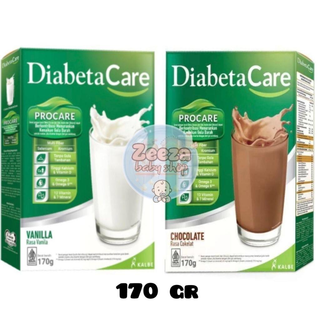 

Diabetacare susu bubuk diabetes vanila cokelat 170 gr