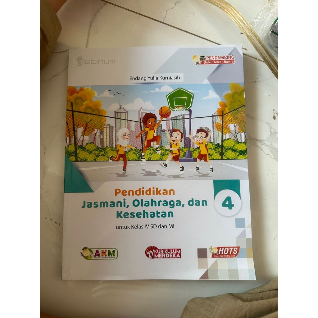 Pendidikan Jasmani, Olahraga, dan Kesehatan (PJOK) Kelas 4 SD/MI Kurikulum Merdeka Platinum PT Tiga 