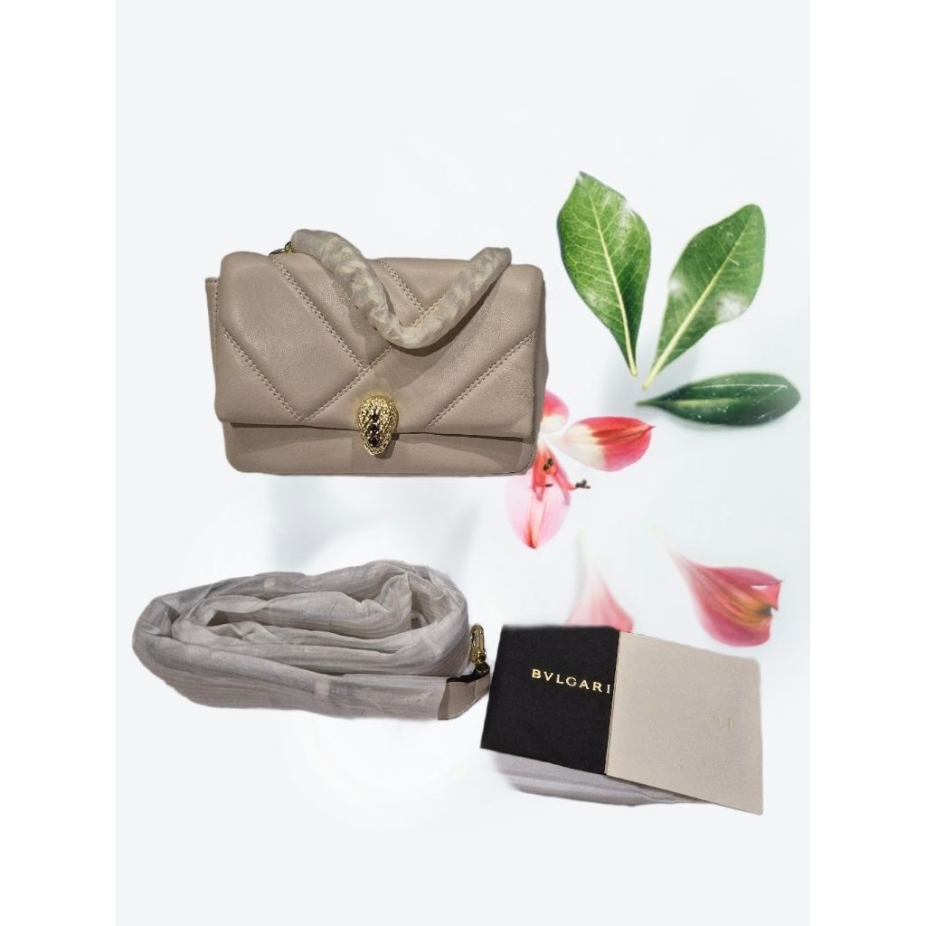 Bvlgari serpenti Cabochon (NEW). FO factory and full lamb skin