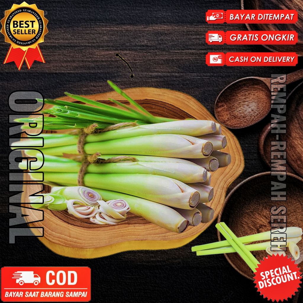 

Sereh jumbo 15 batang serai jumbo 15 batang segar fresh dipetik dadakan saat dipesan