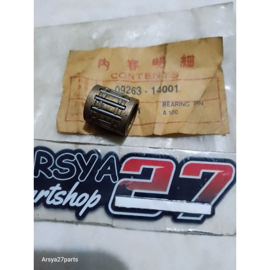 Bearing Laher Bambu Roces Small Pen Piston Suzuki A100 A 100 contents original old stok