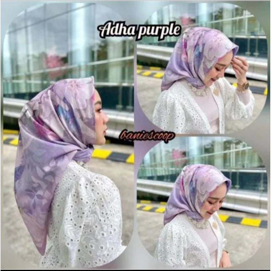 HIJAB VOAL MOTIF BANISCOOP KW