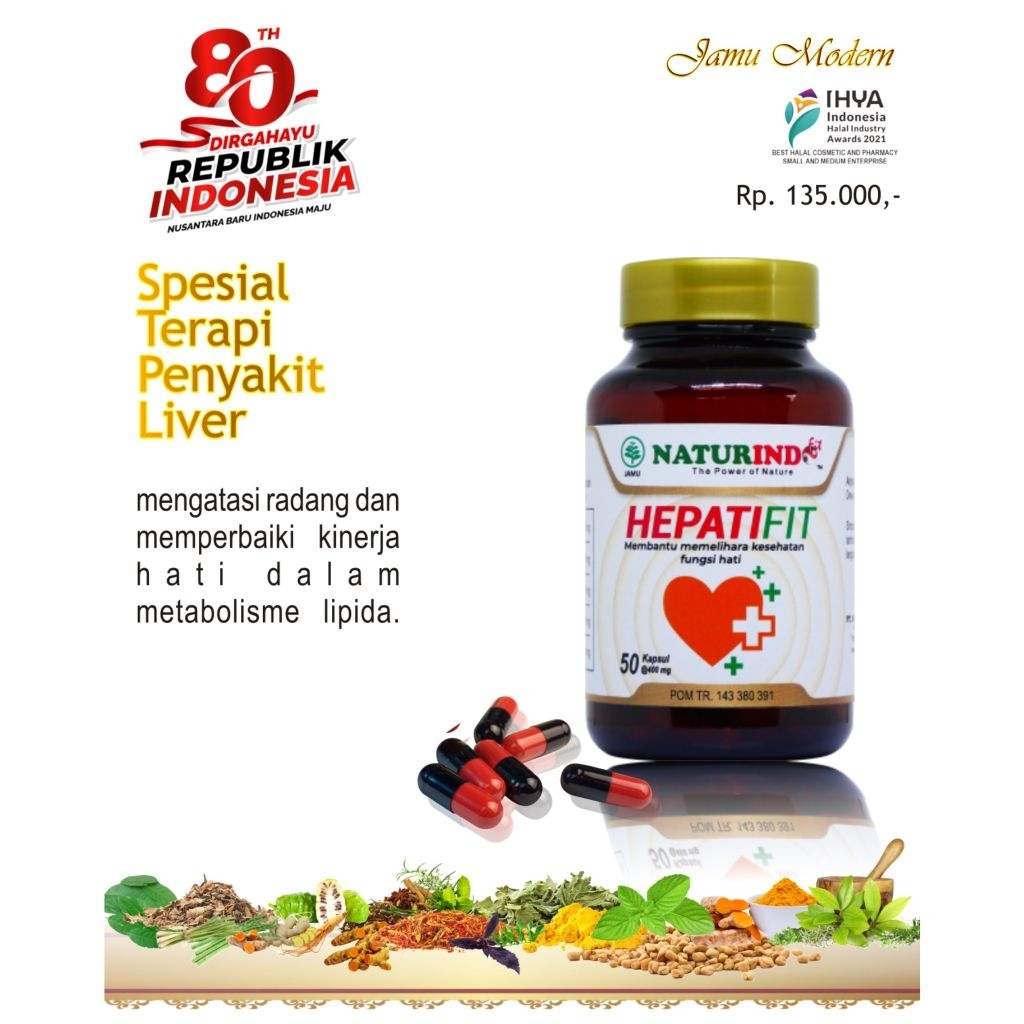 HEPATIFIT - HERBAL UNTUK LIVER / RADANG HATI