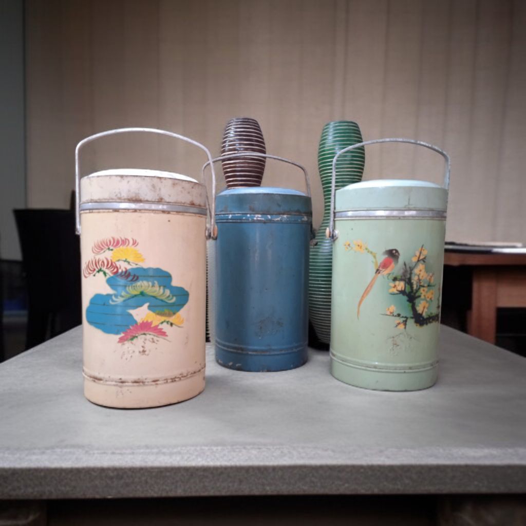 Termos jadul es lilin es kenyot pajangan vintage jadul lawas