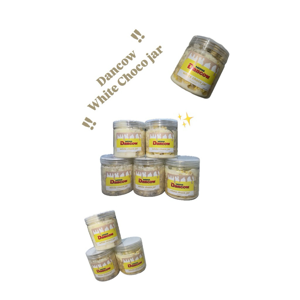 

DANCOW WHITE CHOCO JAR