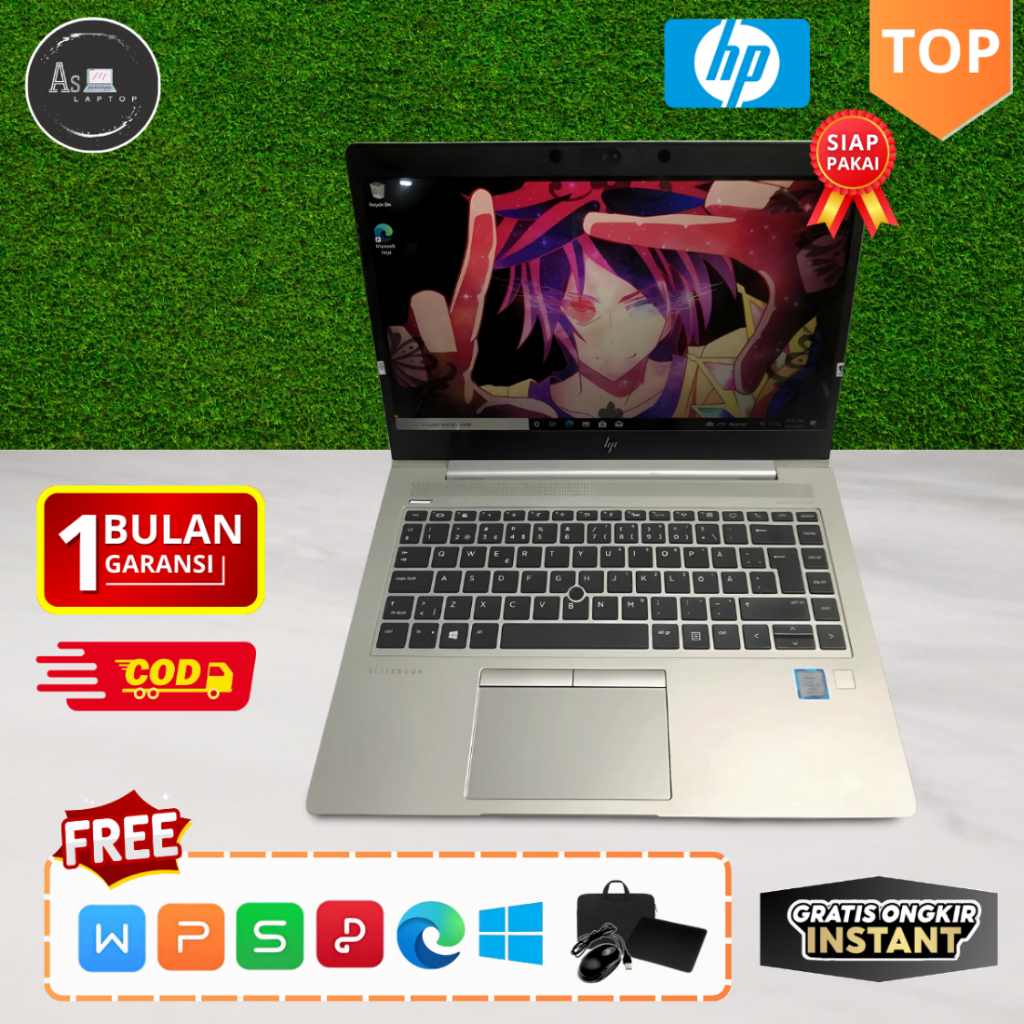 Laptop HP PROBOOK 430 440 450 455 640 8460P HP EliteBook 820 dan 840 850 450 G3-G5 Core i5/i7 GEN 6-