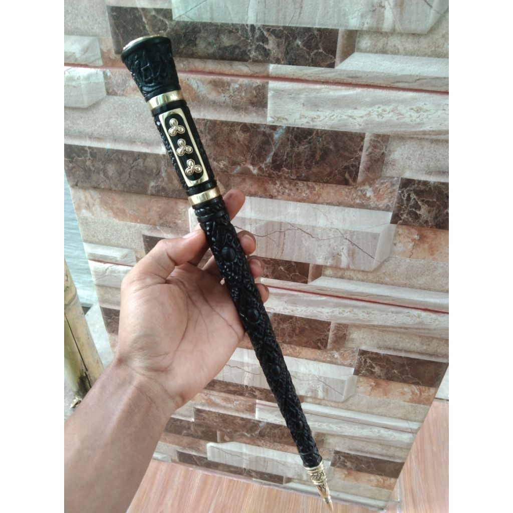 TONGKAT KOMANDO JAKSA ukir 3D