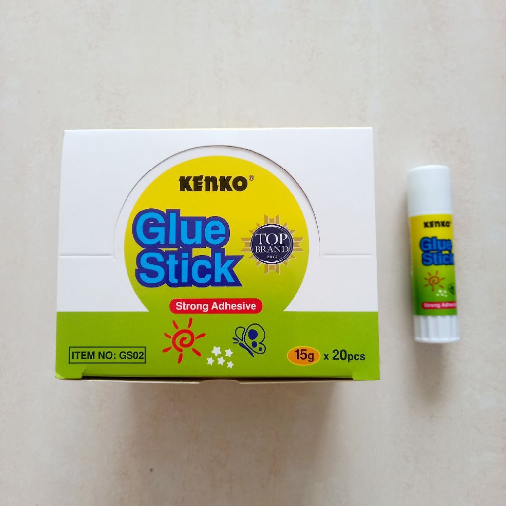 

[ PACK ISI 20 MURAH ] Lem Glue Stick Kenko 15 gram