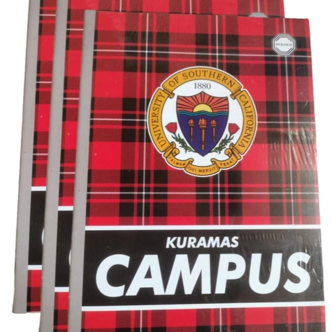 

Buku Tulis BIG BOSS CAMPUS Premium pack isi 50 lembar Random - Edisi Back To School!!
