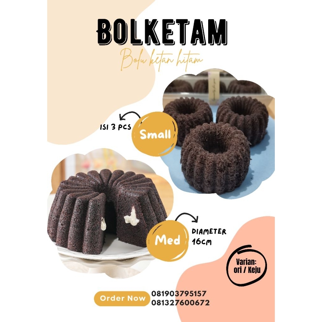 

Bolu Ketan Hitam Keju Enak Lembut